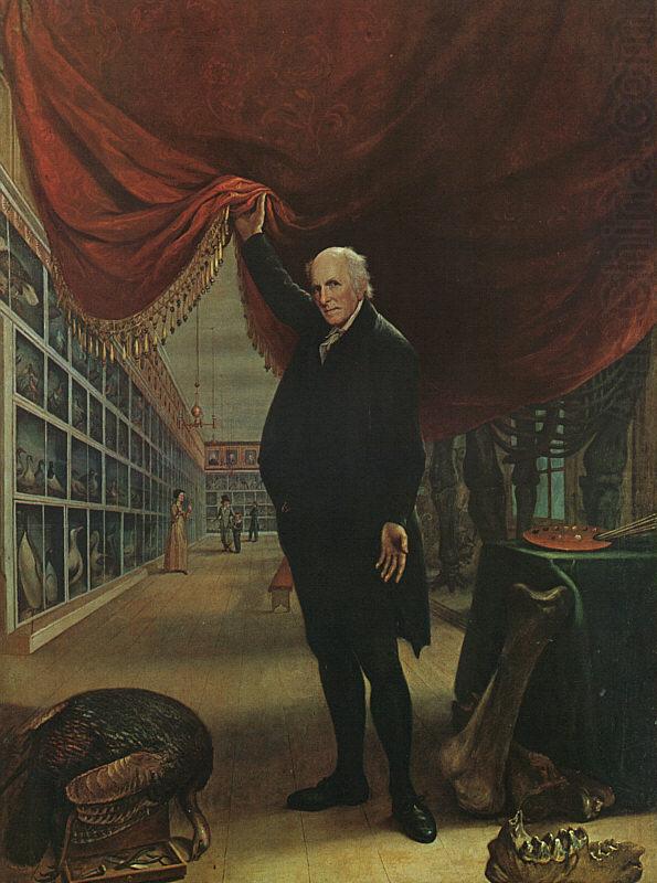 Charles Wilson Peale The Artist in his Museum china oil painting image